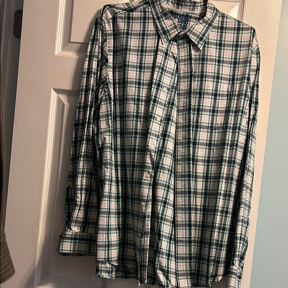 Old Navy Classic Plaid Shirt